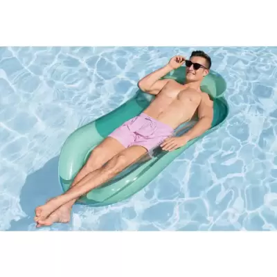 Надувной матрас-шезлонг для плавания 160х84см "Aqua" до 90кг