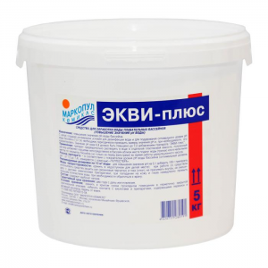 ЭКВИ-ПЛЮС, 5кг ведро, гранулы для повышения уровня рН воды