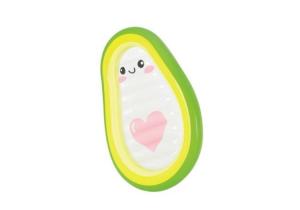 Надувной матрас-плот для плавания 165х114х23см Авокадо, до 100кг