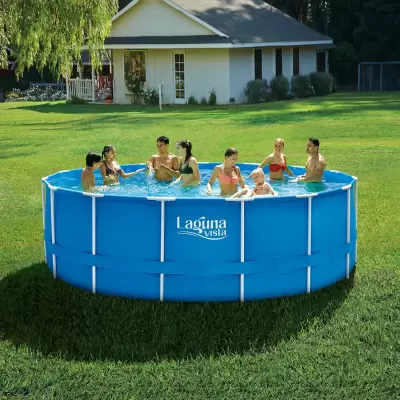 Каркасный бассейн 457х132см, 18433л