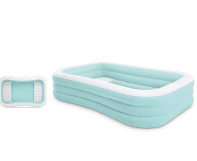 Детский надувной бассейн 264х165х56см "Семейный" с сиденьями, 780л, от 6 лет