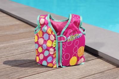 Жилет для плавания с пенопл. встав., 18-30кг, 3-6 лет, 2 цвета