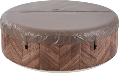 СПА-бассейн 204х70см "Fermo" 930л, круглый, аэромассаж, 6 чел