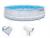 Каркасный бассейн Chevron Prism Frame 488х122см, 19156л, фил.-нас. 5678л\ч, лестница, тент, подст.