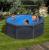 Круглый бассейн, серия "KEA" 350x120см, имитация Графит