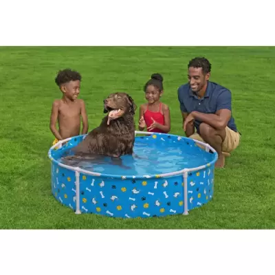 Каркасный бассейн для животных 122х30,5см  "Fetchin' Fun Pet Play Pool" 