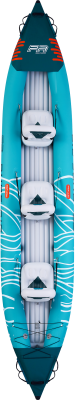 Надувная байдарка Kayak Glider-475 475x83х42см,3 весла, 3 сиденья, киль, до 230кг