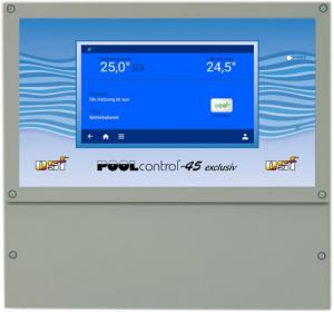 Блок управления фильтрацией POOL-Control-45-exclusiv доступ к сети датчик t кабель 1,5 м