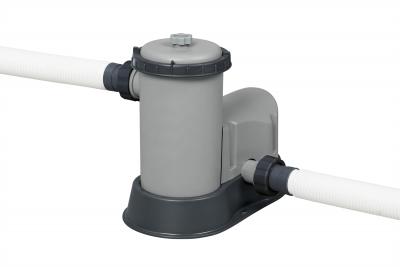 Каркасный бассейн Power Steel 549х274х122см, 14812л, фил.-насос 5678л/ч, лестница, тент, попл.-доз.