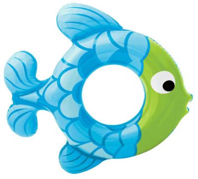Надувной круг 77х76см "Рыбки" 3-6 лет, 2 вида