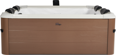 СПА-бассейн 180х180х65см "Amber Aero Plus", квадратный,  гидромассаж, аэромассаж.(4 коробки A.B.C.D)