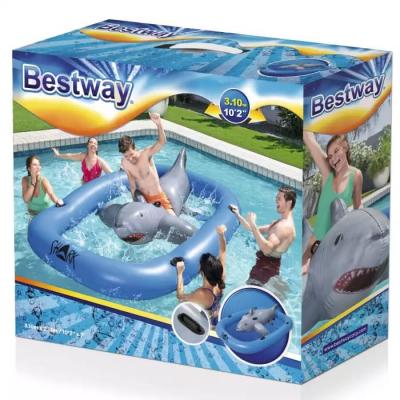 Надувная игрушка-наездник "Акула", 310х213см