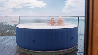 СПА-бассейн 204х70см "Cloud" 930л, круглый, аэромассаж