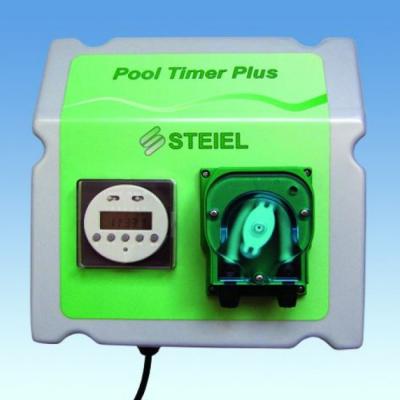 Устройство POOLTimer для дозирования коагулянта, активного кислорода и альгицида с таймером и насосо
