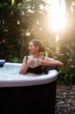 СПА-бассейн 182х70см "Denver", круглый, гидромассаж, аэромассаж.(4 коробки A.B.C.D)