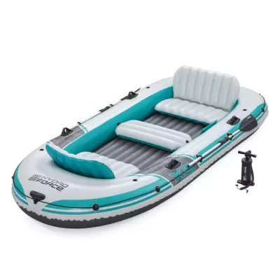 Надувная лодка "Adventure Elite X5 Raft Set" 364х166см, вёсла 62064, насос 62086,  до 600кг