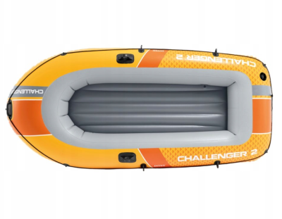 Надувная лодка "Challenger 2" 236х114х41см, вёсла 59623, насос 68612, до 200кг