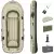 Надувная лодка "Voyager X4 Raft" 350х145см, вёсла 62064, насос 62003, до 480кг