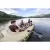 Надувная лодка "Voyager X4 Raft" 350х145см, вёсла 62064, насос 62003, до 480кг