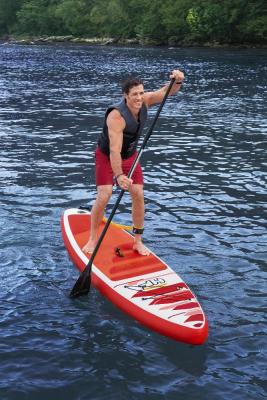 SUP-доска "Fastblast Tech" 381x76x15см, насос, весло, лиш, ремнабор, сумка, до 120кг