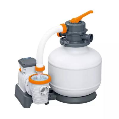 Каркасный бассейн Power Steel 549х274х122см, 14812л, песч.фил.-нас. 5678/ч, лестн., тент