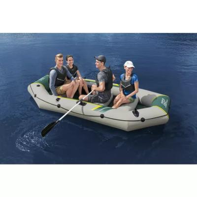 Надувная лодка "Ranger Elite X4 Raft Set" 320х148х47см, вёсла , насос 62086, до 500кг