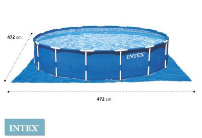 Подстилка под бассейн 472х472см, для бассейнов 244/305/366/457см