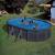 Овальный бассейн, серия "KEA" 500x300x120см, имитация Графит