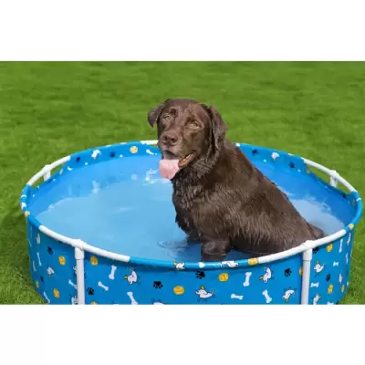 Каркасный бассейн для животных 122х30,5см  "Fetchin' Fun Pet Play Pool" 