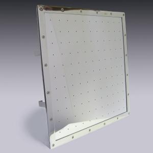 Квадратная панель гейзера 600х600мм, 2" внешняя резьба (пленка)