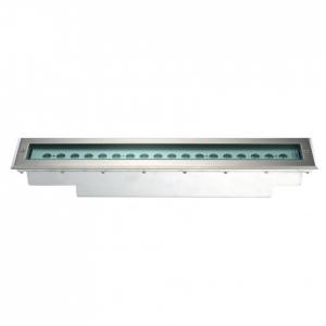 Прожектор из нерж.стали Wibre LINEAR 18 LED,3000K warm white,2700 lm, 48Вт/24В (4.3061.40.12)