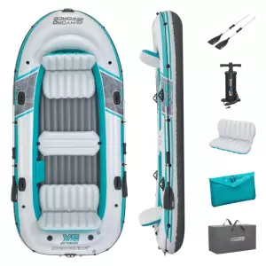 Надувная лодка "Adventure Elite X5 Raft Set" 364х166см, вёсла 62064, насос 62086,  до 600кг