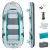 Надувная лодка "Adventure Elite X5 Raft Set" 364х166см, вёсла 62064, насос 62086,  до 600кг