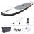 SUP-доска "Wave Edge" 310х68х10см, насос, весло, лиш, киль, ремнабор, сумка, до 100кг