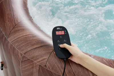 СПА-бассейн 204х70см "Fermo" 930л, круглый, аэромассаж, 6 чел