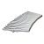 Переливная решетка Kripsol NMC 2520.C од. соед. 245*20mm (55шт/1м.п) (уп. =324 мод./5,89 пог.м.)