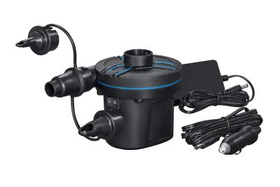 Насос электрический 12В/220В , 490 л/мин, 3 насадки