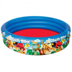 96108 BW, BestWay, Детский круглый бассейн 152х30 см, 282 л, Angry Birds, уп.8