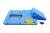 Надувной матрас-остров для плавания 376x311см "Summer Slide Activity" с горкой , до 500 кг