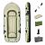 Надувная лодка "Voyager X4 Raft" 350х145см, вёсла 62064, насос 62003, до 480кг
