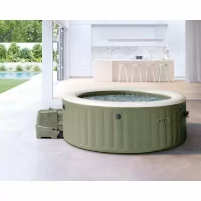 СПА-бассейн 145/196х71см "Bubble Massage" 795л, круглый, аэромассаж