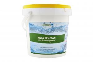 Аква-кристал хлор быстрый гранулы, 1кг