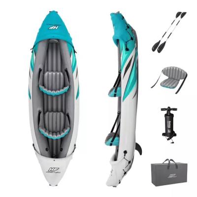 Надувная байдарка "Rapid Elite X2 Kayak" 312x98см, алюм.весла 230см 2шт, насос 62086, до 180кг