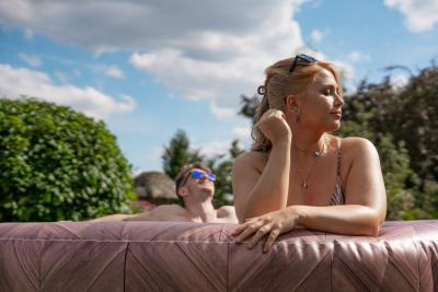 СПА-бассейн 204х70см "Fermo" 930л, круглый, аэромассаж, 6 чел