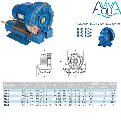 Компрессор одноступенчатый AquaViva 060 (BL06000102200)