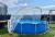 Круглый купольный тент павильон Pool Tent 5,5м для бассейнов и СПА