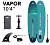 SUP-доска "Vapor Aqua Splash" 315х79х15см, насос, весло, лиш, киль, ремнабор, сумка, до 140кг