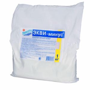 ЭКВИ-МИНУС, 1кг п/э пакет, гранулы для понижения уровня рН воды