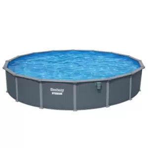 Стальной бассейн Hydrium 732x132см, 8327л, песч.фил.-нас., тент, подст, лестн., диспенсер