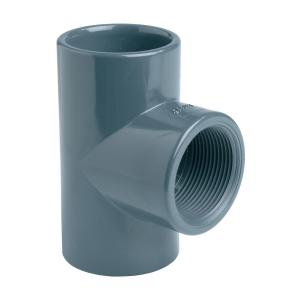 Тройник 90° переходной с резьбой EFFAST d40x1-1/4" (RGRTIG040E)